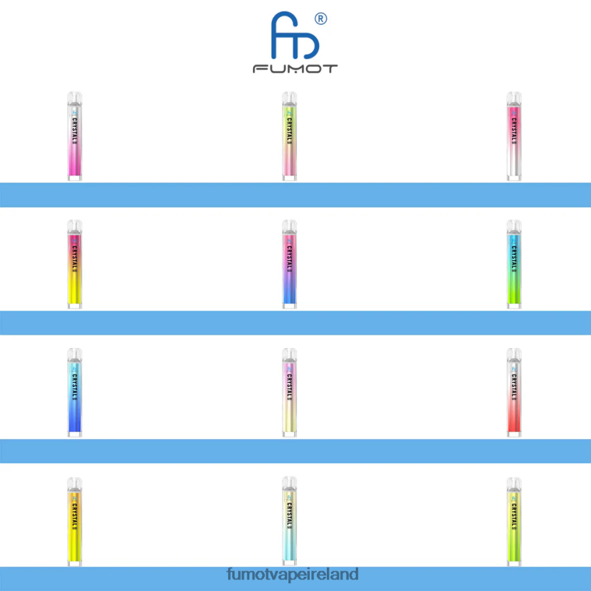 Fumot Crystal 2ML (3 Pieces Set) Disposable Vape - 600 TPD-Compliant T6F626392 | Fumot Vape Ireland Lemon  Lime